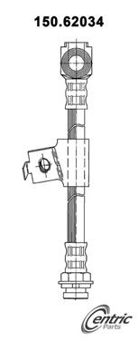 Brake Hydraulic Hose CE 150.62034