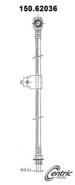Brake Hydraulic Hose CE 150.62036