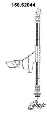 Brake Hydraulic Hose CE 150.62044