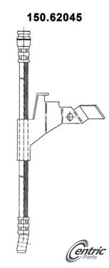 Brake Hydraulic Hose CE 150.62045