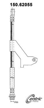 Brake Hydraulic Hose CE 150.62055