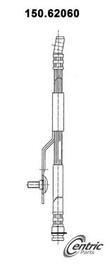 Brake Hydraulic Hose CE 150.62060