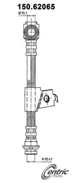 Brake Hydraulic Hose CE 150.62065