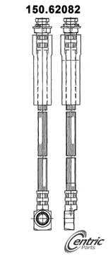 Brake Hydraulic Hose CE 150.62082