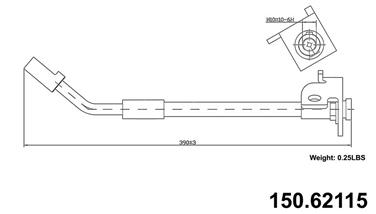 Brake Hydraulic Hose CE 150.62115