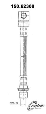 Brake Hydraulic Hose CE 150.62308