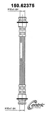 Brake Hydraulic Hose CE 150.62375