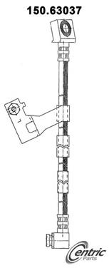 Brake Hydraulic Hose CE 150.63037