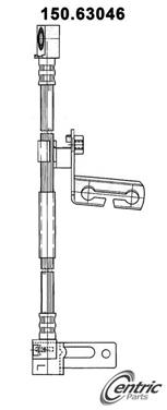 Brake Hydraulic Hose CE 150.63046