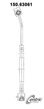 Brake Hydraulic Hose CE 150.63061