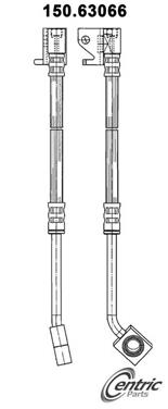 Brake Hydraulic Hose CE 150.63066