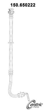 Brake Hydraulic Hose CE 150.65022