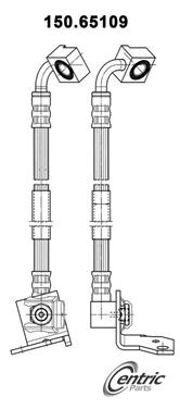 2000 Ford Explorer Brake Hydraulic Hose CE 150.65109