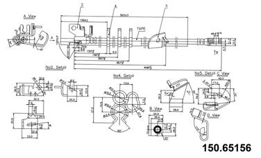 Brake Hydraulic Hose CE 150.65156