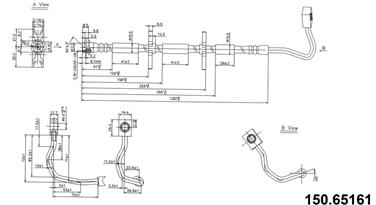 Brake Hydraulic Hose CE 150.65161