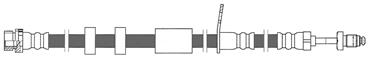 Brake Hydraulic Hose CE 150.65231