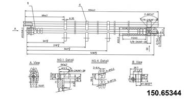 Brake Hydraulic Hose CE 150.65344