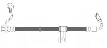 Brake Hydraulic Hose CE 150.65471