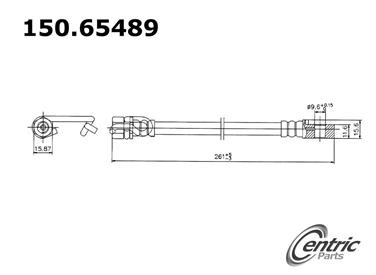 Brake Hydraulic Hose CE 150.65489