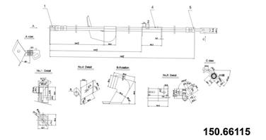 Brake Hydraulic Hose CE 150.66115