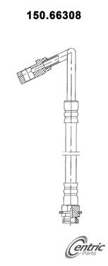 Brake Hydraulic Hose CE 150.66308