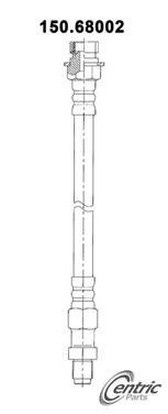 Brake Hydraulic Hose CE 150.68002