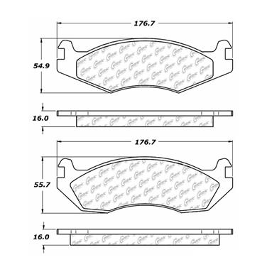 Disc Brake Pad Set CE 300.02030