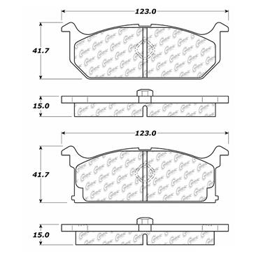 Disc Brake Pad Set CE 300.02960