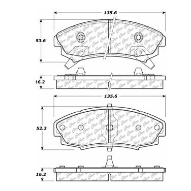 Disc Brake Pad Set CE 300.03530