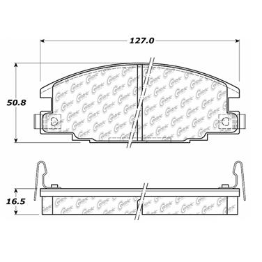 Disc Brake Pad Set CE 300.03630