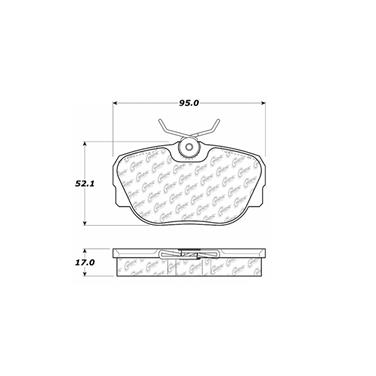 Disc Brake Pad Set CE 300.04930