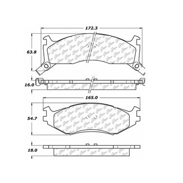 Disc Brake Pad Set CE 300.05240