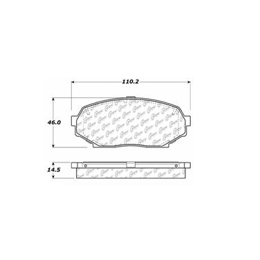 Disc Brake Pad Set CE 300.05250