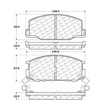 Disc Brake Pad Set CE 300.05270