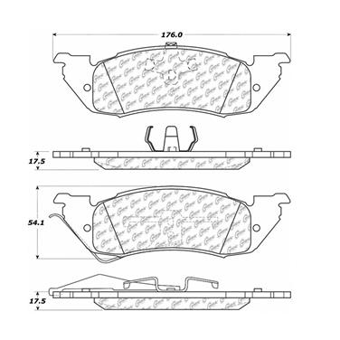 Disc Brake Pad Set CE 300.05290