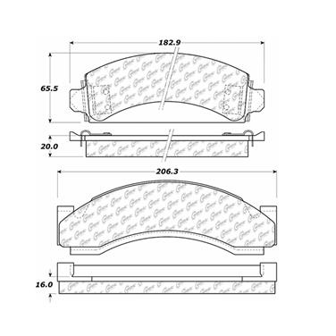 Disc Brake Pad Set CE 300.05430