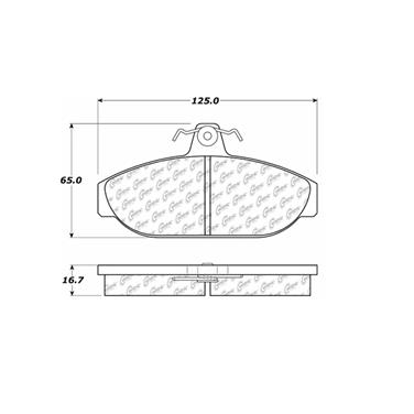 Disc Brake Pad Set CE 300.05650