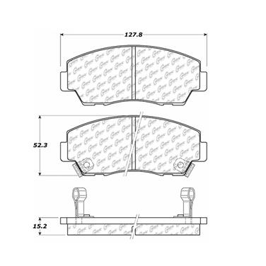 Disc Brake Pad Set CE 300.05740