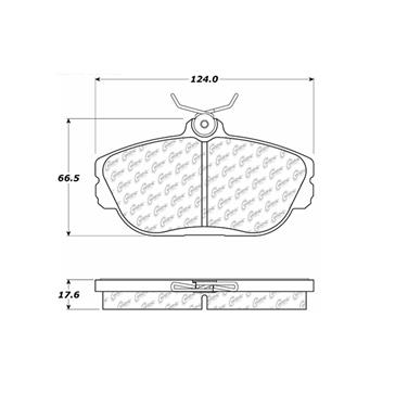 Disc Brake Pad Set CE 300.06010