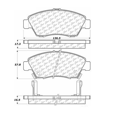 Disc Brake Pad Set CE 300.06210