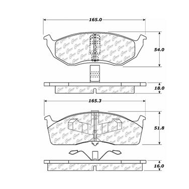 Disc Brake Pad Set CE 300.06420