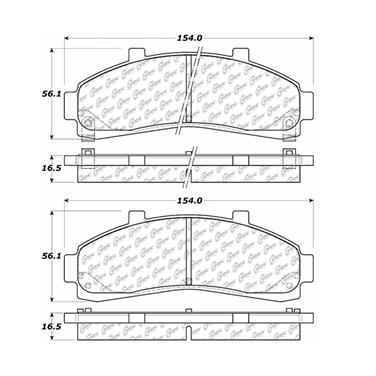 Disc Brake Pad Set CE 300.06520