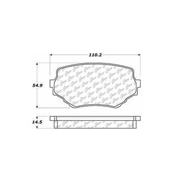 Disc Brake Pad Set CE 300.06800