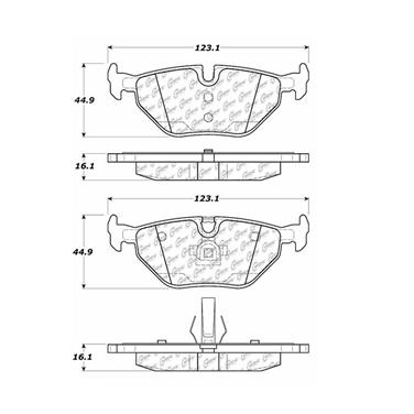 Disc Brake Pad Set CE 300.06920