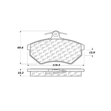 Disc Brake Pad Set CE 300.06960