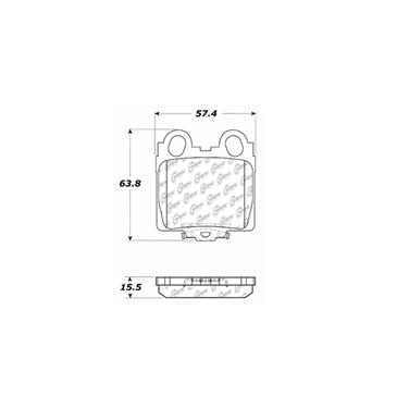 Disc Brake Pad Set CE 300.07710