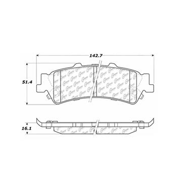 Disc Brake Pad Set CE 300.07920