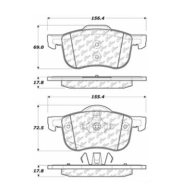 Disc Brake Pad Set CE 300.07940