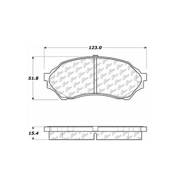 Disc Brake Pad Set CE 300.07980