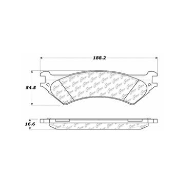 Disc Brake Pad Set CE 300.08020